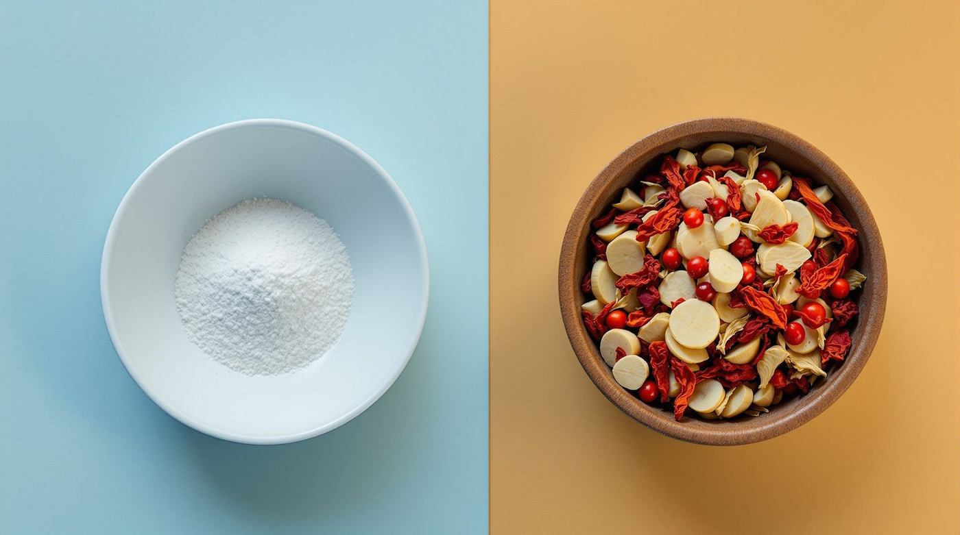 TCM Fertility Herbs vs. CoQ10, Inositol, and DHEA: What's Actually Different